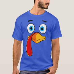 Camiseta Turquia Enfrenta Engraçado Figurino de Ação de Gra