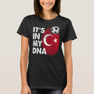 Camiseta Turquia: Equipe Turca De Bandeira Do Meu Dna