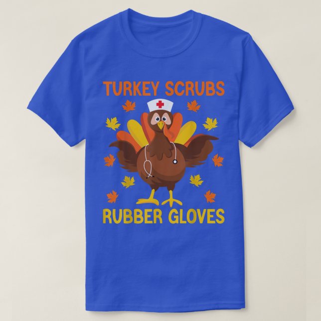 Camiseta Turquia esfrega borracha luva a enfermeira de ação (Frente do Design)