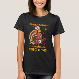 Camiseta Turquia esfrega borracha luva a enfermeira Turquia
