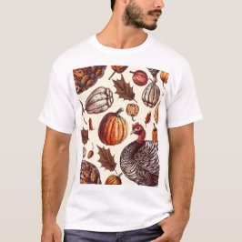 Camiseta Turquia estética e padrão de churrasco