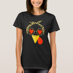 Camiseta Turquia Face Leopardo Banda-Cabeça de Mulheres em