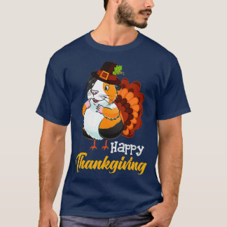 Camiseta Turquia Guiné Parabéns Feliz Ação de Graças Guiné