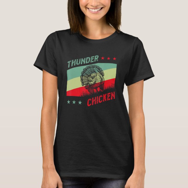 Camiseta Turquia Hunter for Thunder Chicken (Frente)