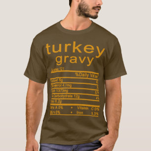 Camiseta turquia molho Nutrição Fala Engraçado Ação de