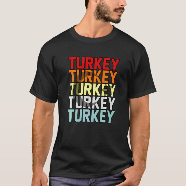 Camiseta Turquia Retro (Frente)