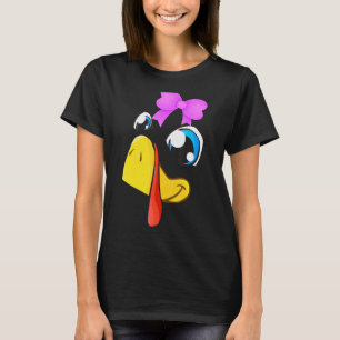 Camiseta Turquia Rosto Garota Rosa Arco Turquia Face Rapari