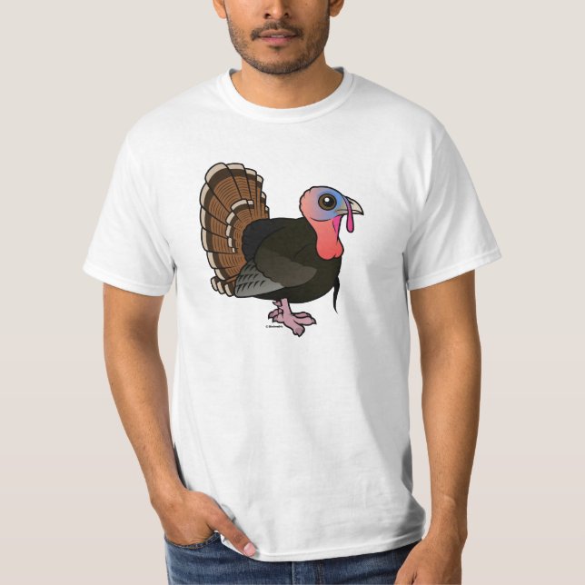 Camiseta Turquia selvagem (Frente)
