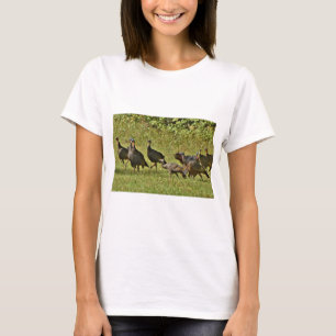 Camiseta Turquia Selvagem, Cores de Camuflagem