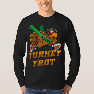 Camiseta Turquia Trot Squad Engraçado Ação de Graças Corren