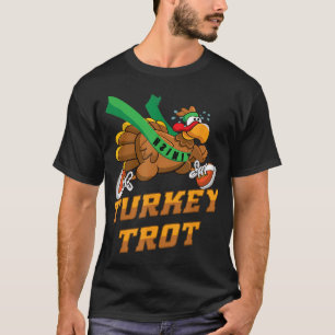 Camiseta Turquia Trot Squad Engraçado Ação de Graças Corren