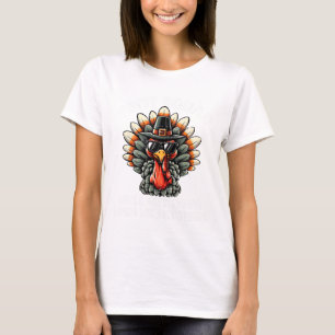 Camiseta Turquia Trot Squad Engraçado Ação de Graças Corren