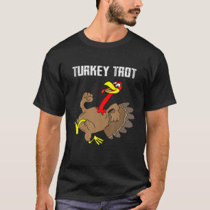 Camiseta Turquia Trot Turquia Correndo Ação de Graças Tu