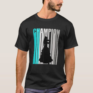 Camiseta Turquoise Violin Champion Orquestra RetroDesign V