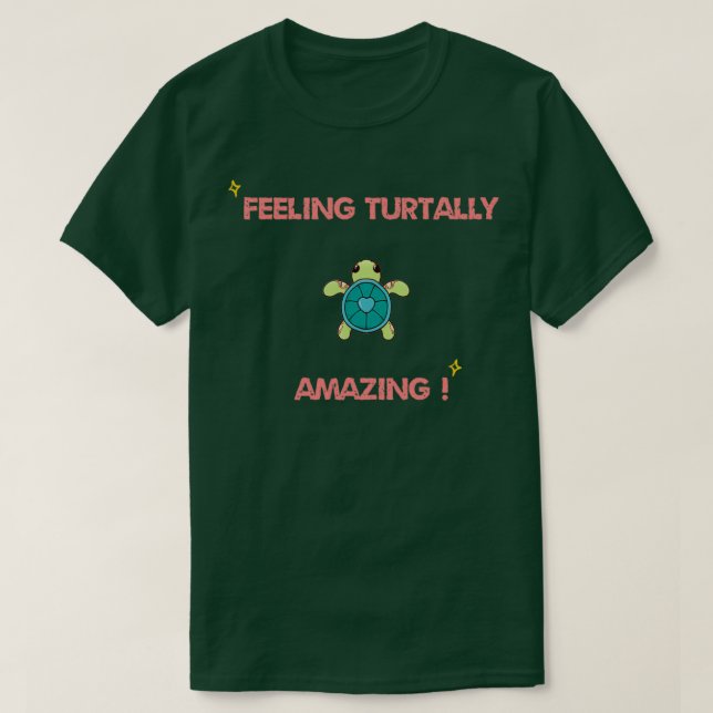 Camiseta Turtalmente incrível Long (Frente do Design)