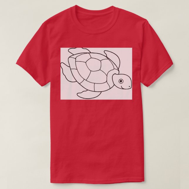Camiseta Turtle 6 (Frente do Design)