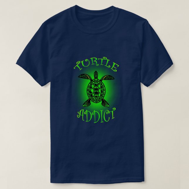 Camiseta Turtle Addict (Frente do Design)