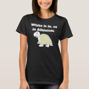 Camiseta Turtle Albinism White Albino Tortoise