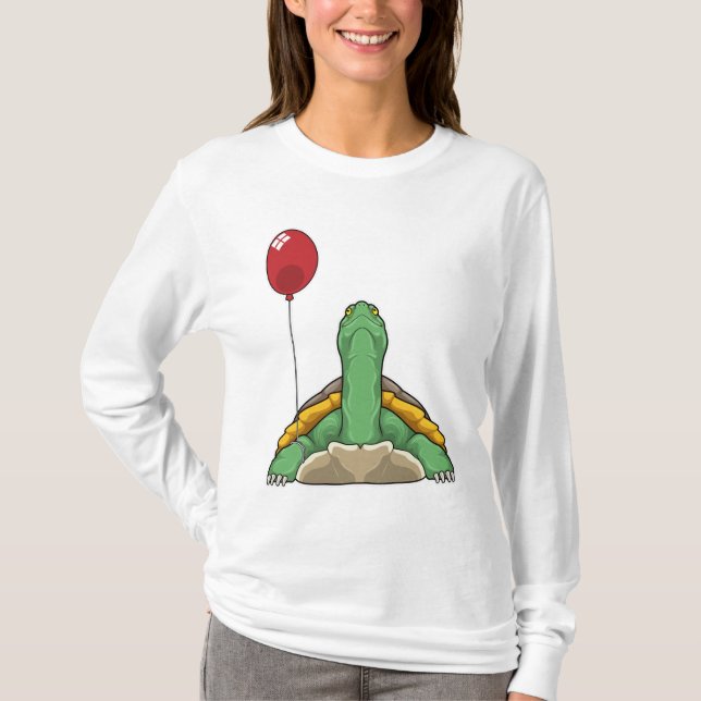 Camiseta Turtle Balloon (Frente)