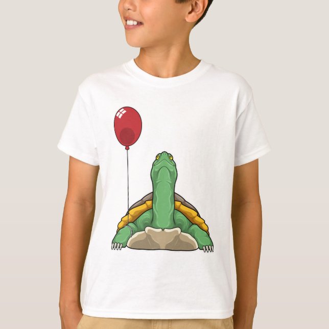Camiseta Turtle Balloon (Frente)
