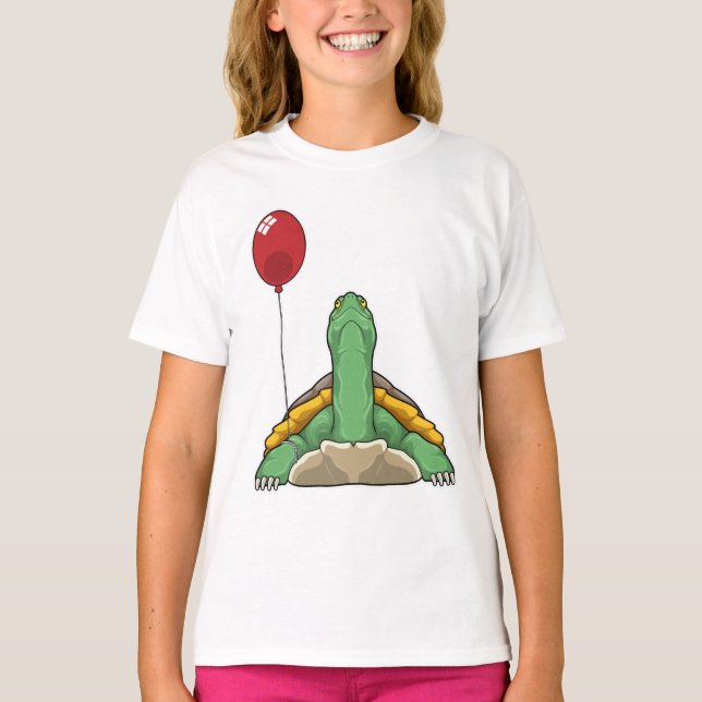 Camiseta Turtle Balloon (Frente)