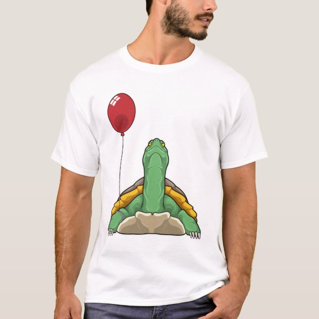 Camiseta Turtle Balloon (Frente)
