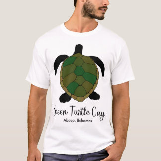 Camiseta Turtle Cay Verde