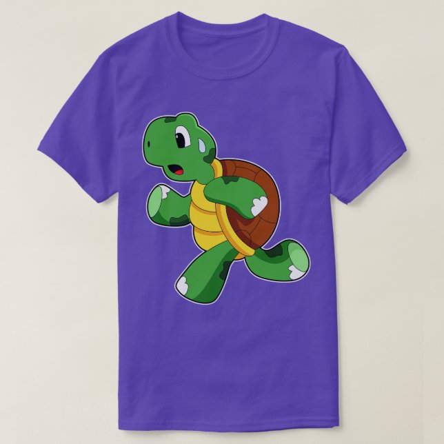 Camiseta Turtle como Jogger em Runger (Frente do Design)