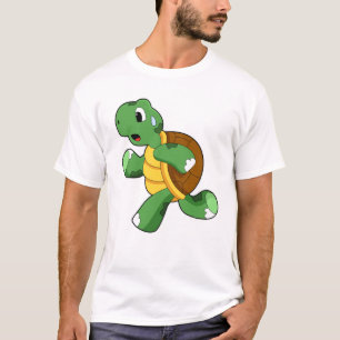 Camiseta Turtle como Jogger em Runger