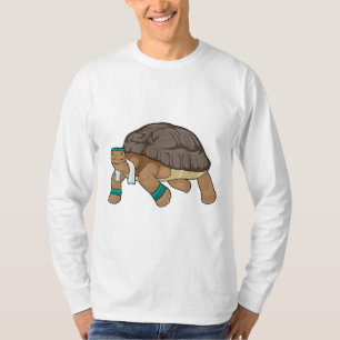 Camiseta Turtle como Runner com Toalha