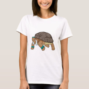 Camiseta Turtle como Runner com Toalha