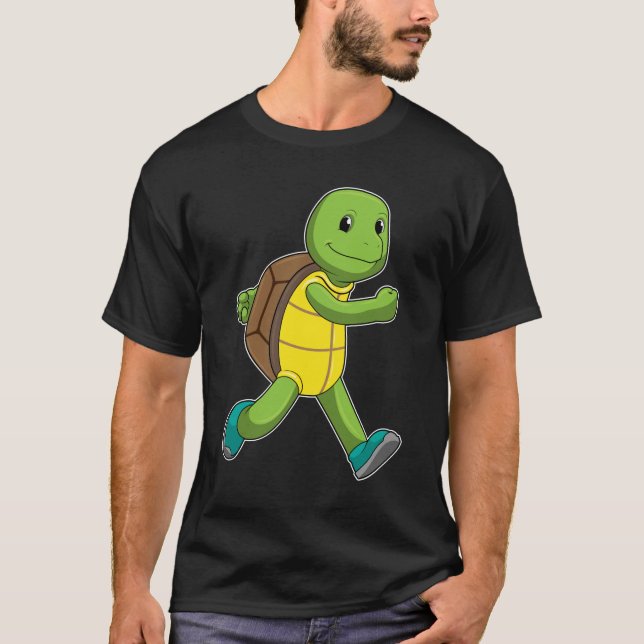 Camiseta Turtle como Runner em Runner (Frente)