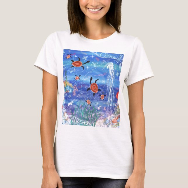 Camiseta Turtle Dreaming (Frente)