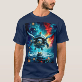 Camiseta Turtle em uma missão