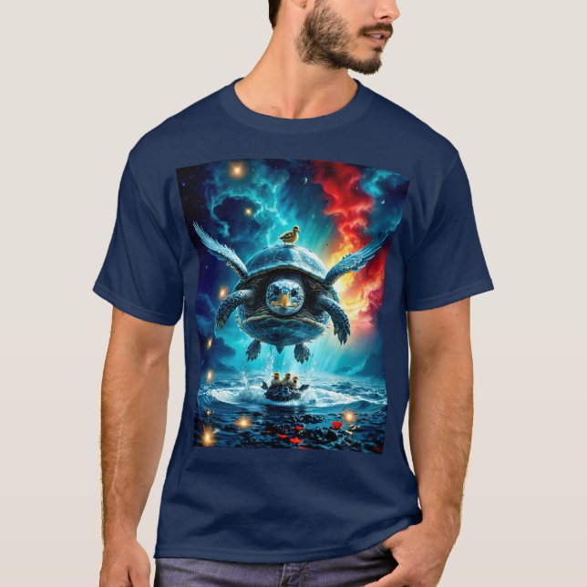 Camiseta Turtle em uma missão (Frente)