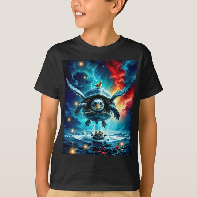Camiseta Turtle em uma missão (Frente)