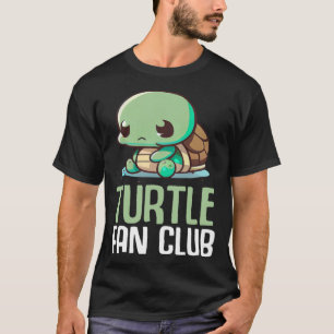 Camiseta Turtle Fan Club Tortoise Zoo Kids Meninas 2