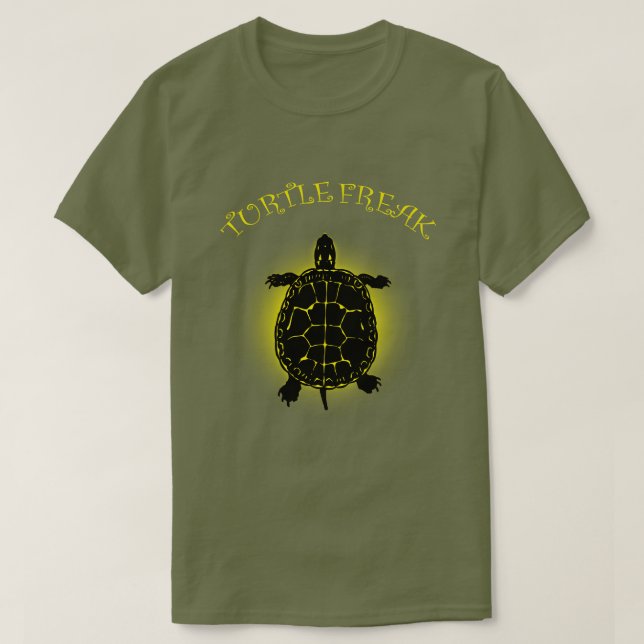 Camiseta Turtle Freak (Frente do Design)