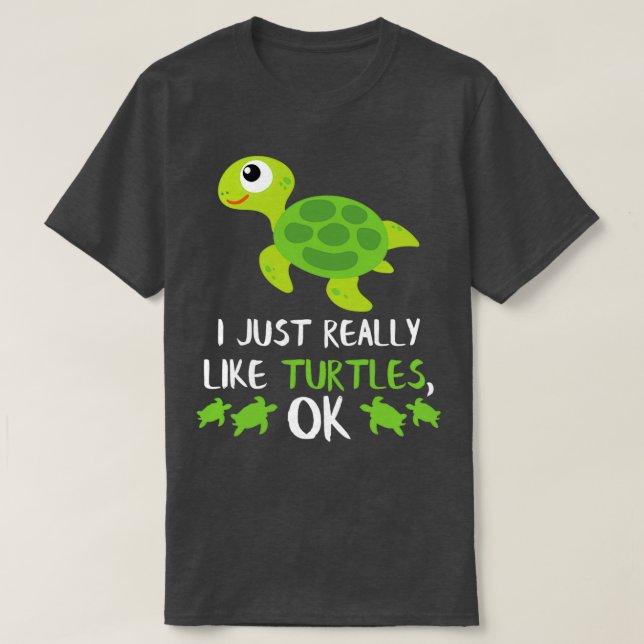 Camiseta Turtle Gift Sea Turtle Beach Presente Presente Tar (Frente do Design)