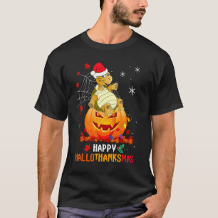 Camiseta Turtle Halloween E Feliz Natal Halloth