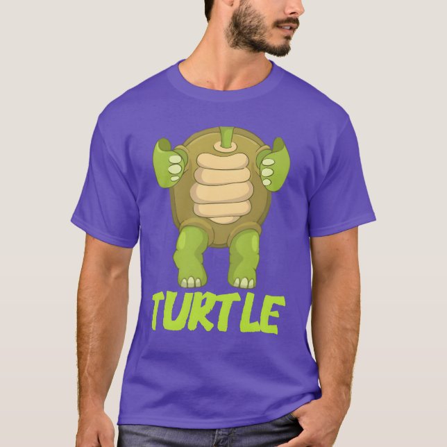 Camiseta Turtle Halloween Figurume (Frente)