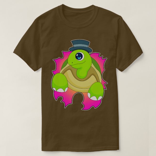 Camiseta Turtle Hat (Frente do Design)