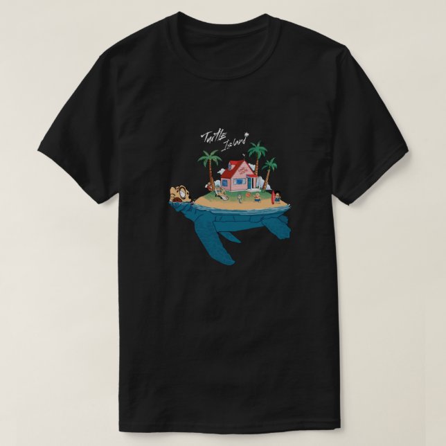 Camiseta Turtle Island T-Shirt (Frente do Design)