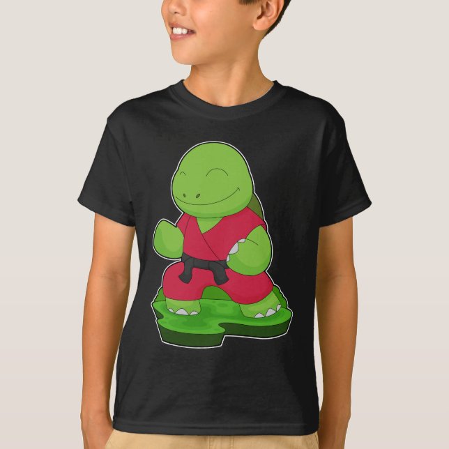 Camiseta Turtle Karate Artes Marciais (Frente)