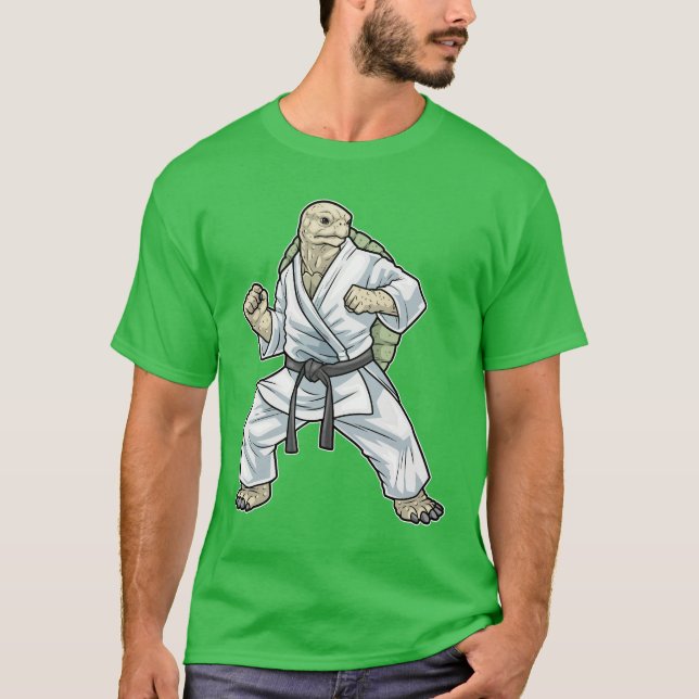 Camiseta Turtle Karate Artes Marciais (Frente)