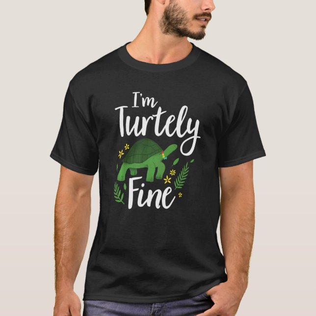 Camiseta Turtle Leatherback Sea Tortoise Chill Llow Loggerh (Frente)