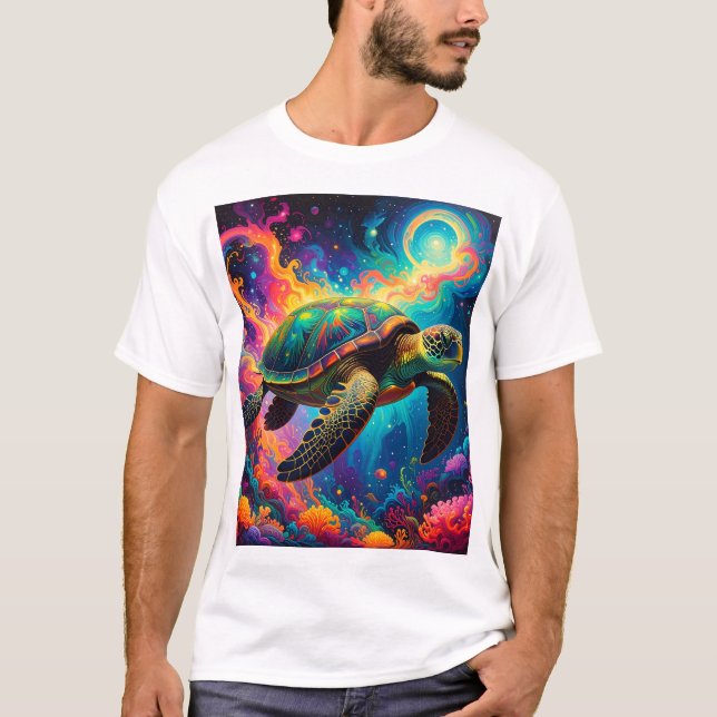 Camiseta Turtle of the Eternal Current (Frente)