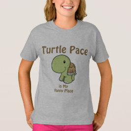 Camiseta Turtle Pace é meu lugar feliz