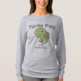 Camiseta Turtle Pace é meu lugar feliz