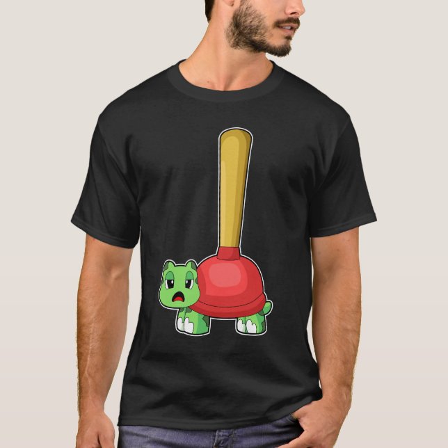 Camiseta Turtle Plunger (Frente)